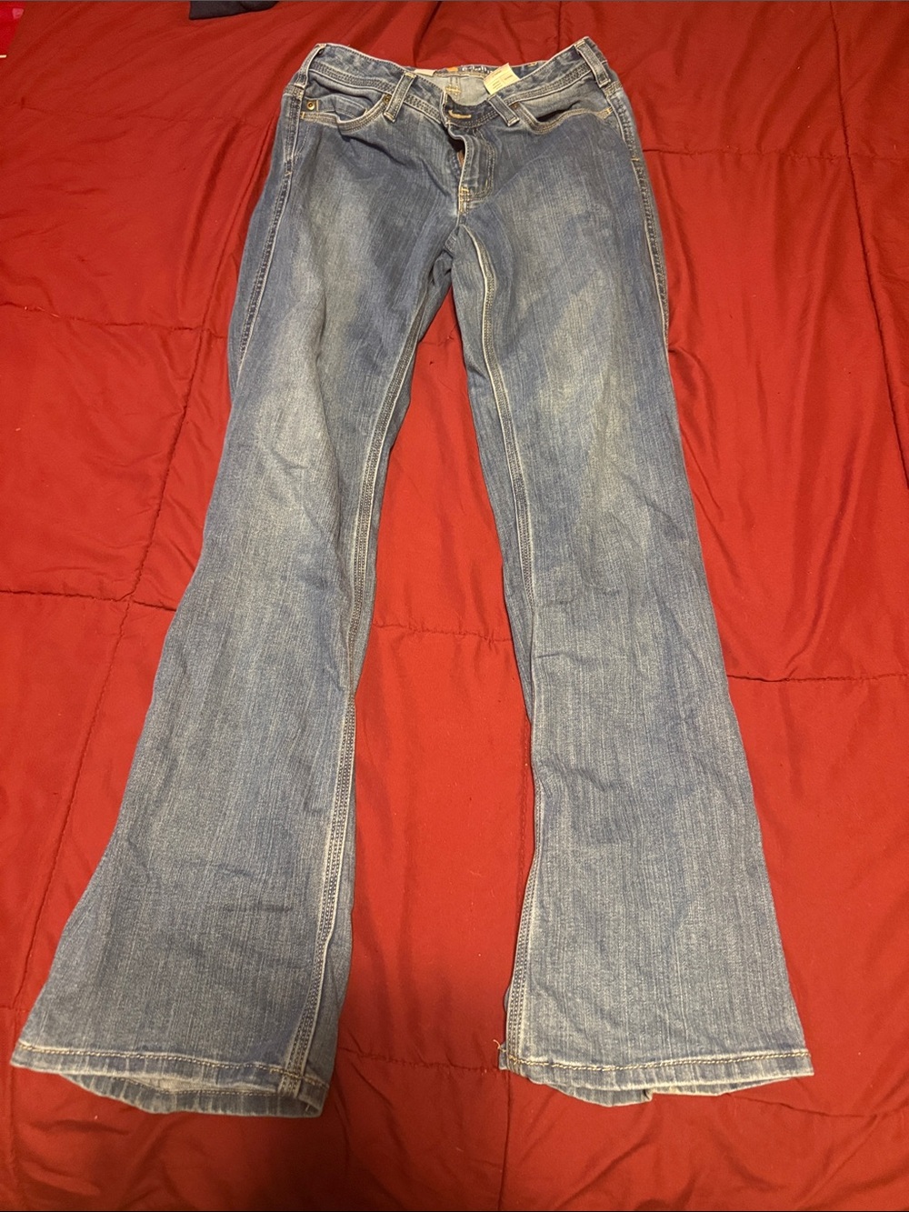 Carhartt Women's Medium Blue Flare Jeans